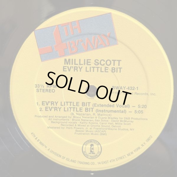画像4: MILLIE SCOTT / EV'RY LITTLE BIT 12" E.P. 