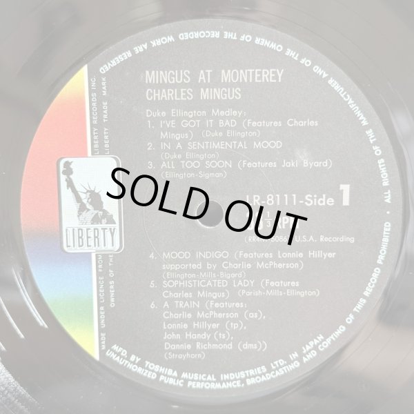 画像9: CHARLES MINGUS / MINGUS AT MONTEREY 