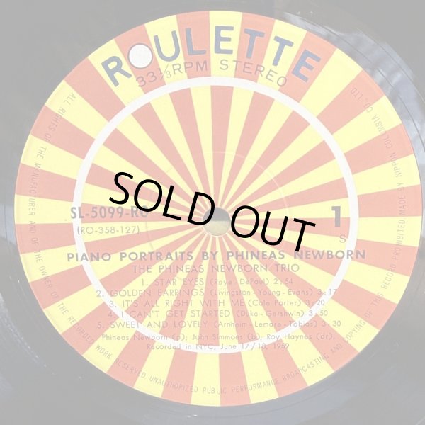 画像5: PHINEAS NEW BORN JR. / PIANO PORTRAITS BY PHINEAS NEWBORN 