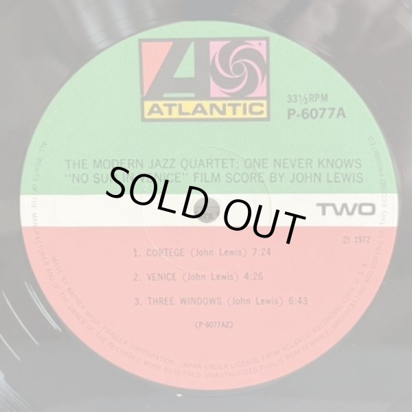 画像6: The Modern Jazz Quartet / Plays No Sun in Venice 