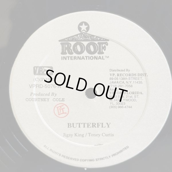 画像1: Jigsy King - Toney Curtis / BUTTERFLY  12" E.P. 