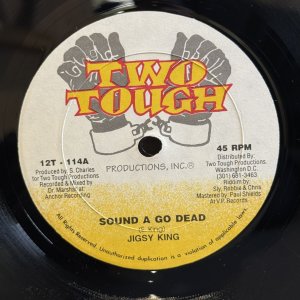 画像: JIGSY KING / SOUND A GO DEAD  12" E.P. 