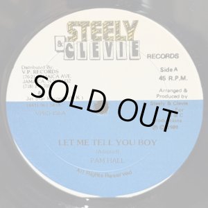 画像: PAM HALL / LET ME TELL YOU BOY - TOUGHEST / MOTHER MAMPE  12" E.P. 