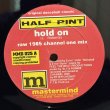 画像1: HALF PINT / hold on  raw 1985 channel one mix  12" E.P. 