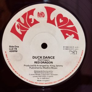 画像: RED DRAGON / DUCK DANCE  12" E.P. 
