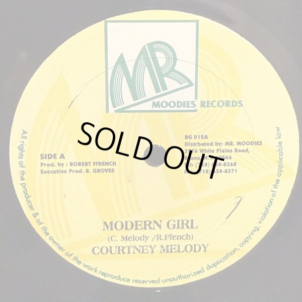 画像1: COURTNEY MELODY / MODERN GIRL - MAJOR WORRIES / COWBOY MC  12" E.P. 
