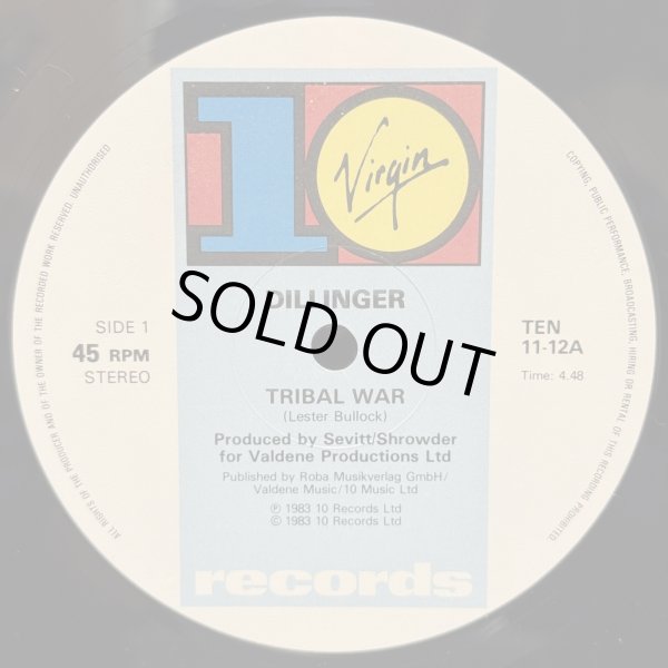 画像5: DILLINGER / TRIBAL WAR  12" E.P. 