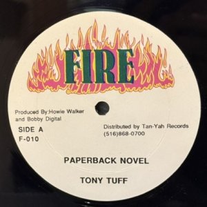 画像: TONY TUFF / PAPERBACK NOVEL  c/w NINJA FORD / MERCILESS 12" E.P. 