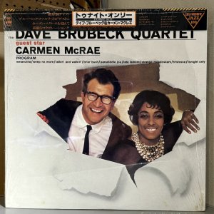 画像: THE DAVE BRUBECK QUARTET & CARMEN McRAE / TONIGHT ONLY! 