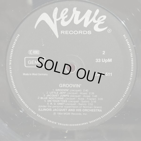 画像7: ILLINOIS JACQUET / Groovin' with Jacquet 