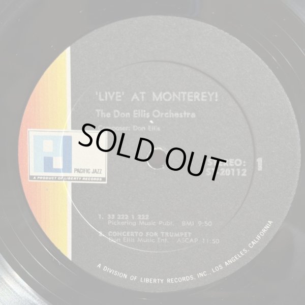 画像9: don ellis orchestra / 'live at monterey! 