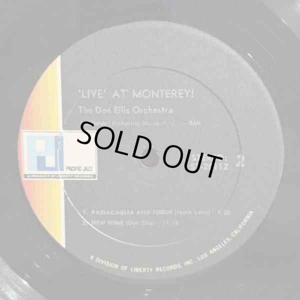 画像10: don ellis orchestra / 'live at monterey! 