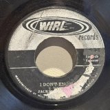 画像: JACKIE EDWARDS / I DON'T KNOW c/w COME ON HOME 