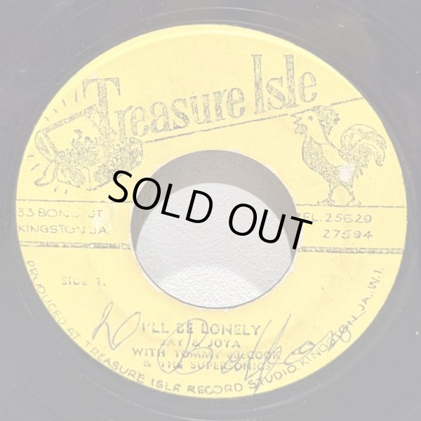 画像1: JAY & JAYA / I'LL BE LONELY - THE SUPERSONICS / SECOND FIDDLE 