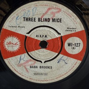 画像: BABA BROOKS / THREE BLIND MICE - BILLY & BOBBY / WE AIN'T GOT NOTHING 