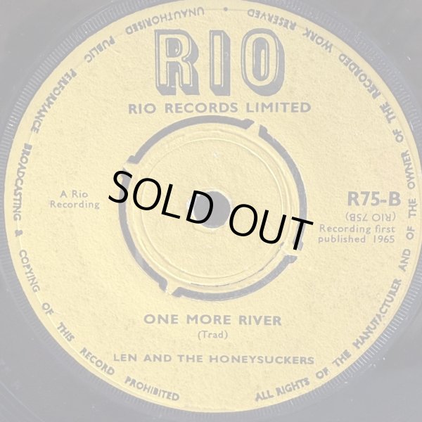 画像2: CHUBBY AND THE HONEYSUCKERS /  EMERGENCY WARD - LEN AND THE HONEYSUCKERS / ONE MORE RIVER 