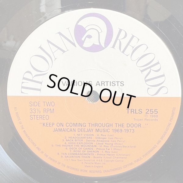 画像5: V.A. / "keep on coming through the door..." JAMAICAN DEEJAY MUSIC 1969-1973 