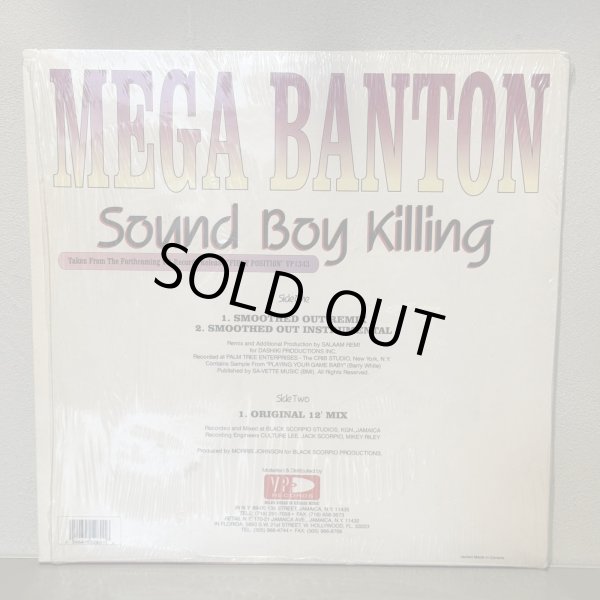 画像2: MEGA BANTON / SOUND BOY KILLING  12" E.P. 