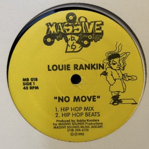 画像: LOUIE RANKIN / NO MOVE - ALL STARS / REAL LOVE MASTERMIX 12" E.P.