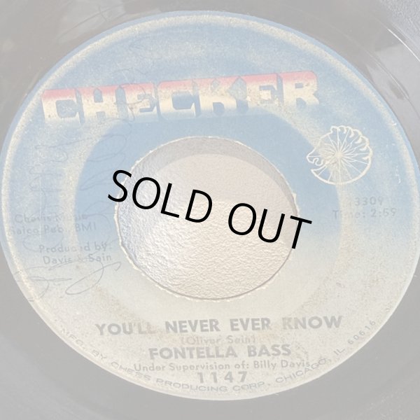 画像2: FONTELLA BASS / SAFE AND SOUND c/w YOU'LL NEVER EVER KNOW 