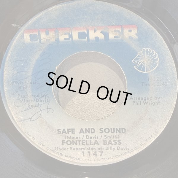 画像1: FONTELLA BASS / SAFE AND SOUND c/w YOU'LL NEVER EVER KNOW 