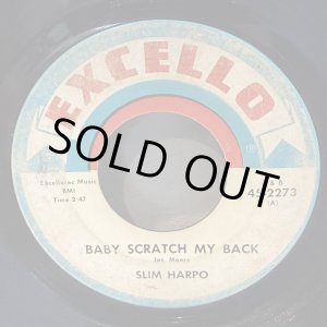 画像: SLIM HARPO / BABY SCRATCH MY BACK c/w I'M GONNA MISS YOU