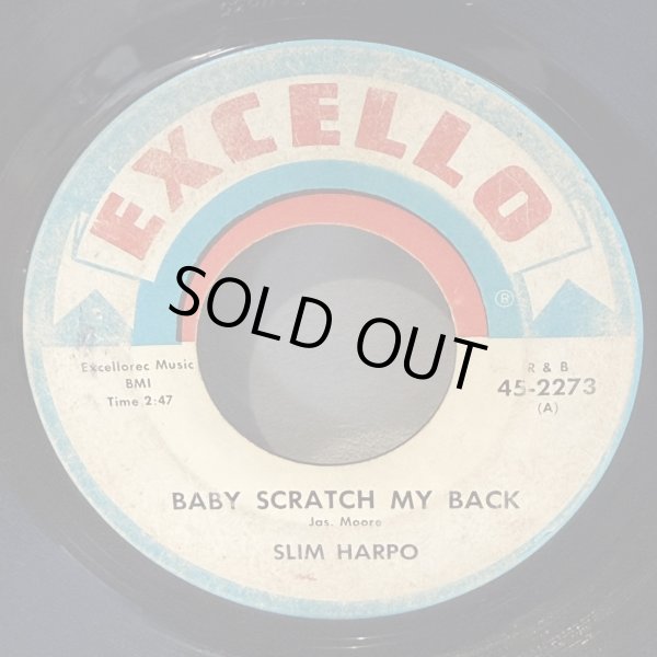 画像1: SLIM HARPO / BABY SCRATCH MY BACK c/w I'M GONNA MISS YOU 