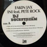 画像:  DJ DECKSTREAM Remix / INI feat. PETE ROCK -FAKIN JAX / THE BEATNUTS - PROP OVER HERE 12" E.P. 
