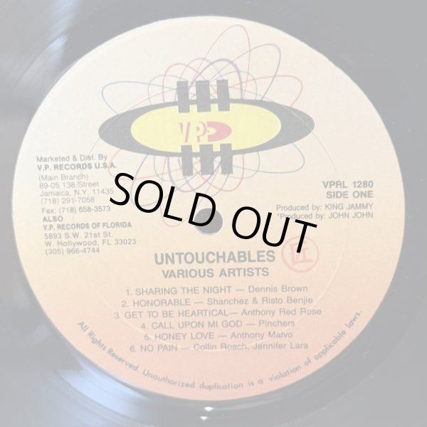 画像4: V.A. / King Jammy & John John present UNTOUCHABLES 