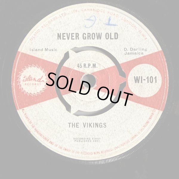 画像1: THE VIKINGS (THE MAYTALS) / NEVER GROW OLD (7")