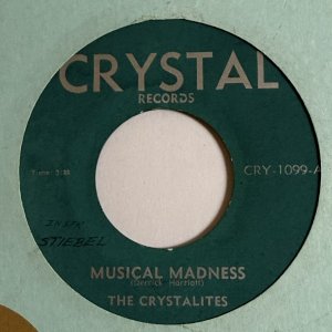 画像: THE CRYSTALITES / MUSICAL MADNESS c/w BOMBSHELL (7")