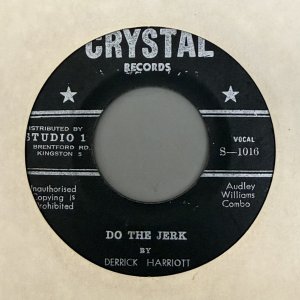 画像: DERRICK HARRIOTT / DO THE JERK c/w MY THREE LOVES (7") 