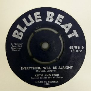 画像: KEITH AND ENID /-TRENTON SPENCE AND HIS GROUP / WORRIED OVER YOU c/w EVERYTHING WILL BE ALRIGHT (7")