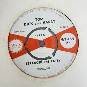 画像: STRANGER COLE & PATSY (TODD) / TOM DICK AND HARRY c/w WE TWO HAPPY PEOPLE (7") 