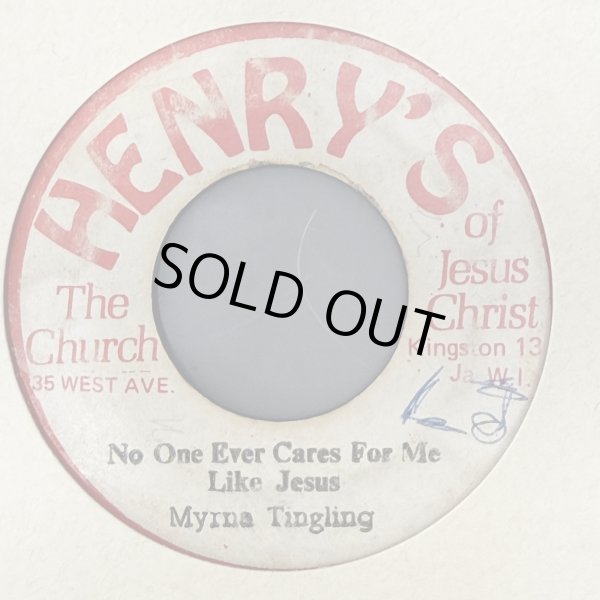 画像2: MYRNA TINGLING / POWER IN THE BLOOD c/w NO ONE EVER CARES FOR ME LIKE JESUS (7") 