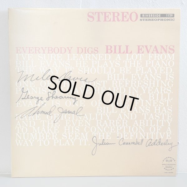 画像1: BILL EVANS / EVERYBODY DIGS BILL EVANS (LP)　