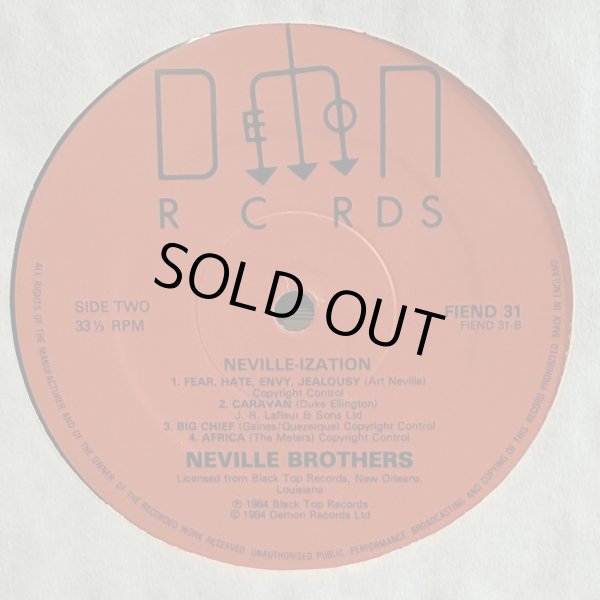 画像7: ネヴィル・ブラザーズ ~ NEVILLE BROTHERS / ネヴィル・イゼーション ~ NEVILLE-IZATION (LP)　