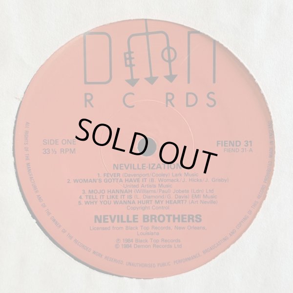 画像6: ネヴィル・ブラザーズ ~ NEVILLE BROTHERS / ネヴィル・イゼーション ~ NEVILLE-IZATION (LP)　