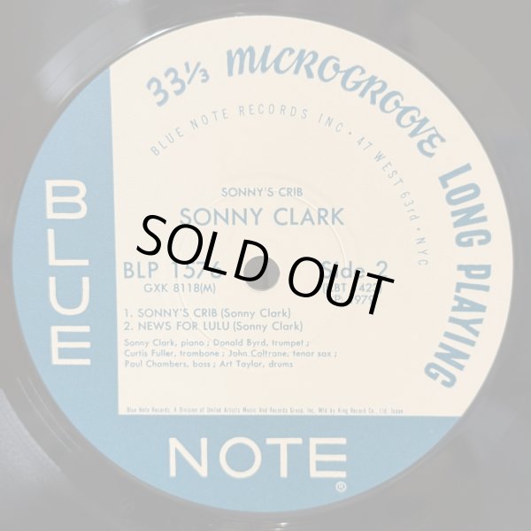 画像8: ソニー・クラーク ~ SONNY CLARK / ソニーズ・クリブ ~ SONNY'S CRIB (LP)　