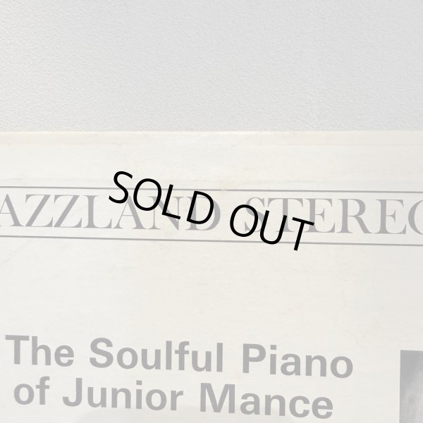 画像9: ジュニア・マンス ~ JUNIOR MANCE / ザ・ソウルフル・ピアノ・オブ・ジュニア・マンス ~ THE SOULFUL PIANO OF JUNIOR MANCE (LP) 