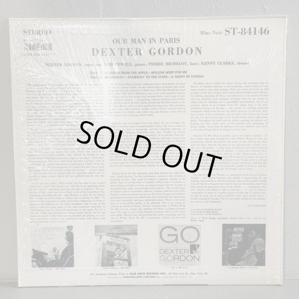 画像2: デクスター・ゴードン ~ DEXTER GORDON / アワ・マン・イン・パリ ~ OUR MAN IN PARIS (LP)