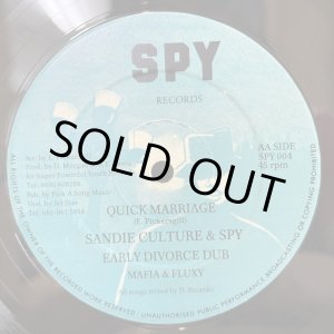 画像: TONY REBEL & BIMBO / BROKEN HEART — SANDIE CULTURE & SPY / QUICK MARRIAGE (12")