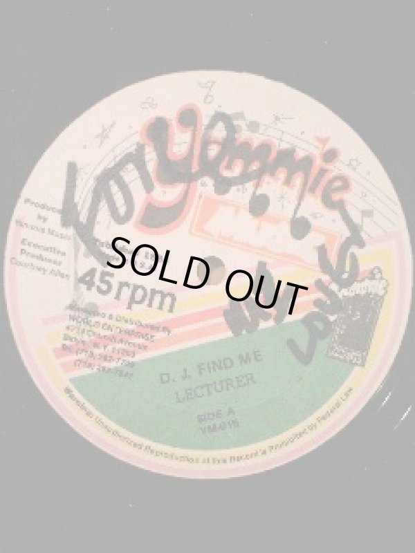 画像1: LECTURER . DJ FIND ME