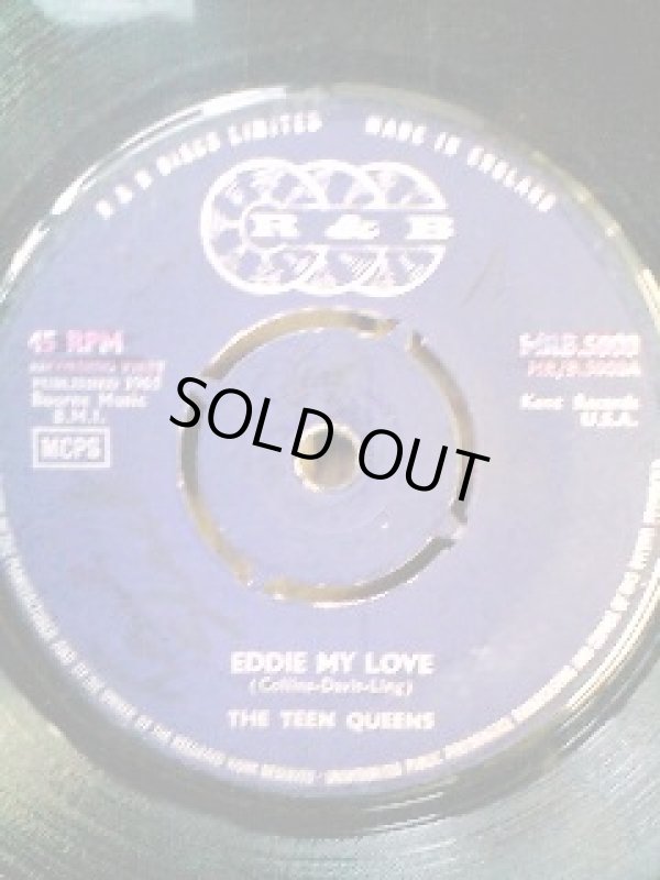 画像1: THE TEEN QUEENS / EDDIE MY LOVE /JUST GOOFED