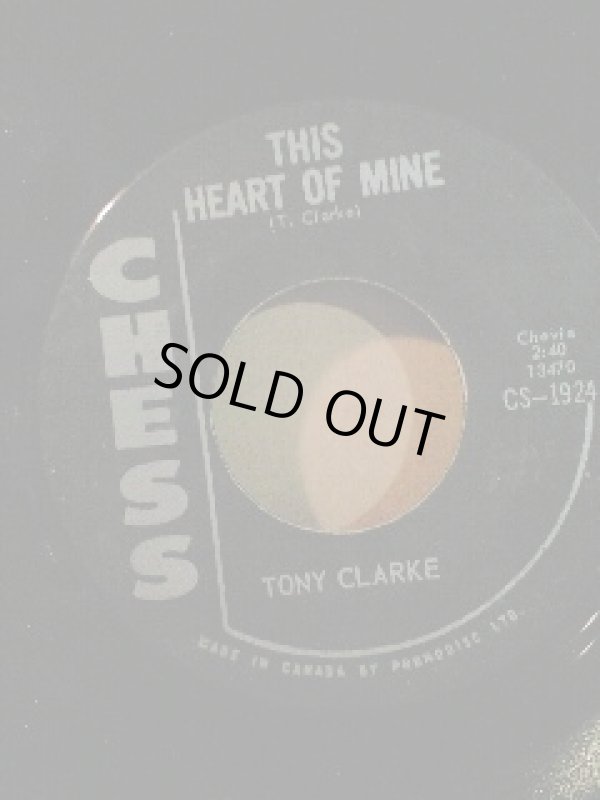 画像1: TONY CLARKE . THIS HEART OF MINE . THE ENTERTAINER