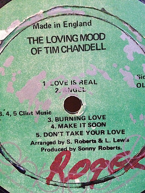 画像2: TIM CHANDELL . THE LOVING MOOD OF TIM CHANDELL