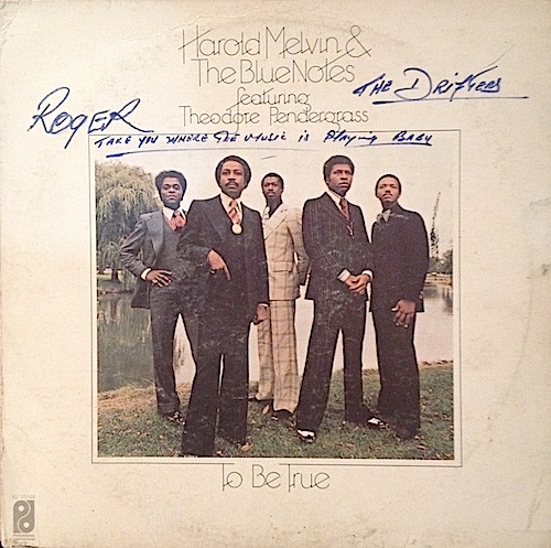 画像1: HAROLD MELVIN AND THE BLUE NOTES FEAT THEODORE PENDERGRASS . TO BE TRUE