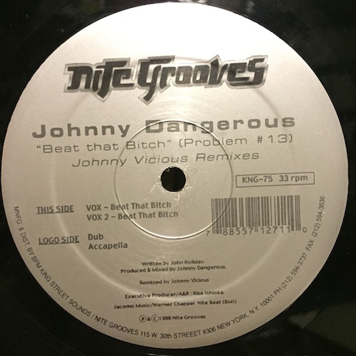 画像1: JOHNNY DANGEROUS / BEAT THAT BITCH