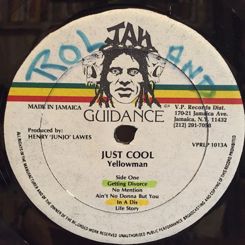 画像3: YELLOWMAN / JUST COOL