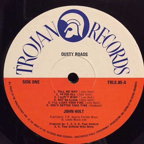 画像3: JOHN HOLT / DUSTY ROADS